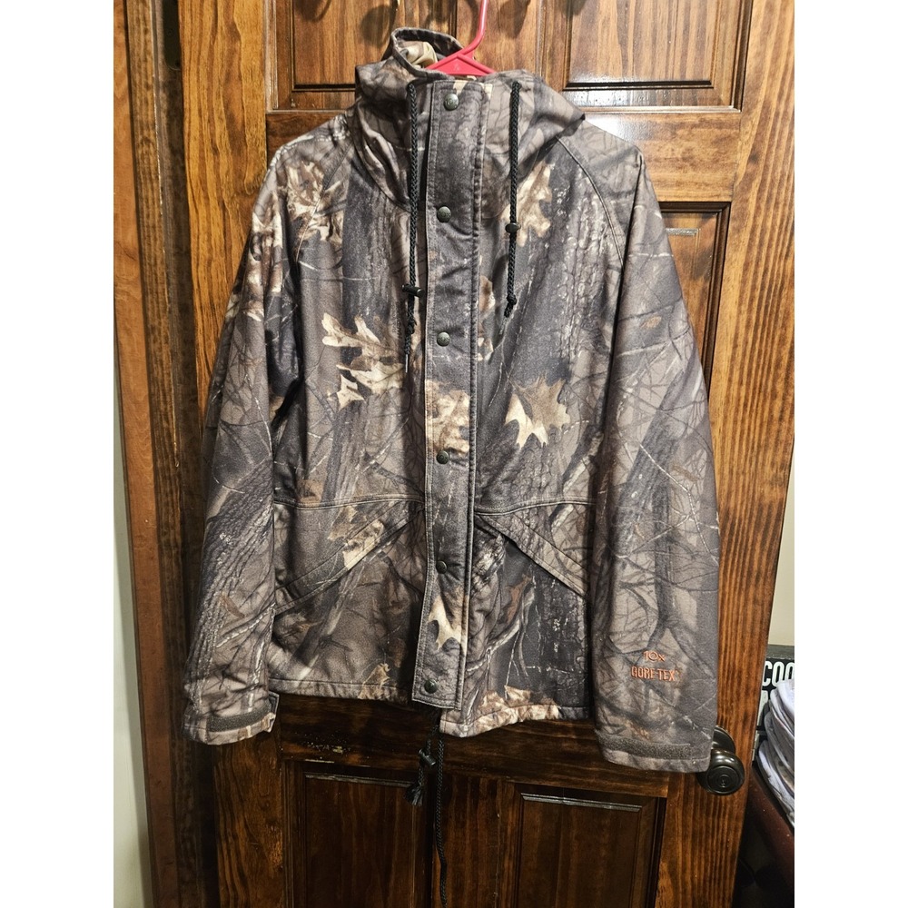 10x Goretex Rainwear Medium Camo Camouflage Coat Men Hunting Rain Wear